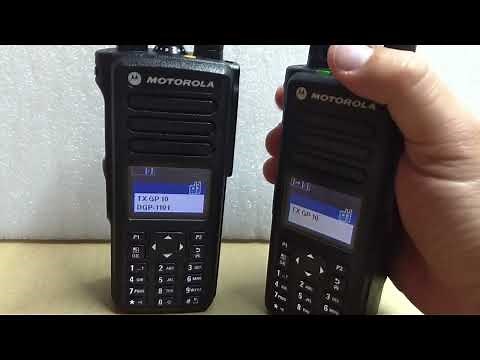 Radio Motorola Mototrbo - Audio