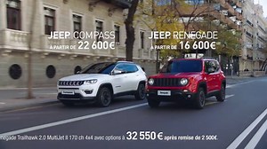 Découvrez toutes les technologies embarquées de Compass et Renegade, et comblez tous vos désirs d'évasion ! Pour en savoir plus : https://www.jeep.fr | Jeep France