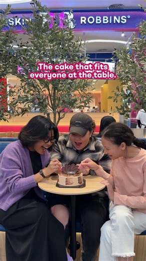Three best friends. Three different cravings. One cake that makes everyone happy. 🍰🍦 Because when ice cream meets cake, every celebration tastes better. Find your perfect cake at Baskin-Robbins! #BaskinRobbinsMalaysia #LiveFlavorfully | Baskin-Robbins