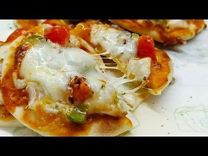 Mini Pizzas || VEGETABLE MINI PIZZA FOR KIDS I QUICK AND EASY PIZZA RECIPE