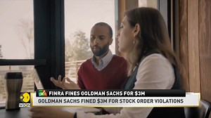 Financial Industry Regulatory Authority (FINRA) fines #GoldmanSachs for $3 million over mismarking short sale orders. Watch more: wionews.com/videos | WION