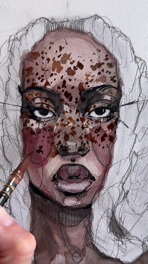 Magnolia Watercolor Painting by Sydney Artist