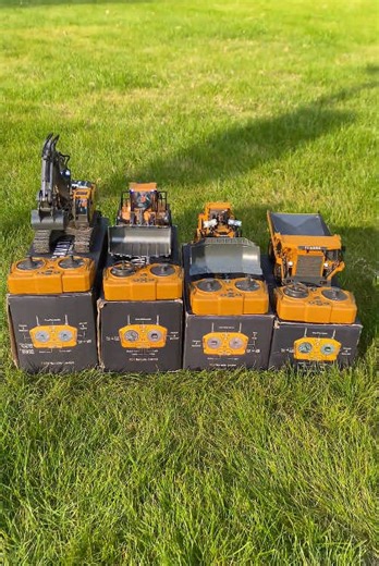 Exciting Excavator Toys for Kids on the Lawn