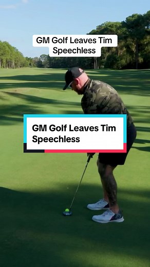 Wait for Tim's reaction at the end! 🤣 #golf #goodgood #timthetatman #gmgolf #garretclark #golftiktok #funnygolf