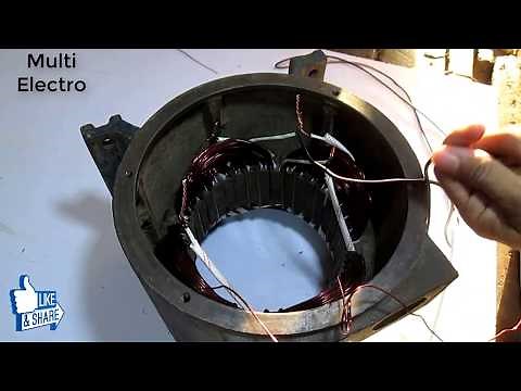 Generator Winding How To Single Phase Generator Winding Full Winding Formula