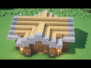 Minecraft: How to Build a Small Survival House - Oak House