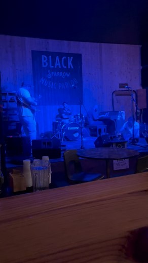 Open Jam tonight (Friday) 8pm Open Mic (tomorrow) 6pm Open for Coffee (Sunday)10am | Black Sparrow Music Parlor