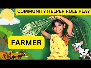 Farmer Role Play| Community Helper| National Farmer's Day-Price Winning Fancy Dress Competition