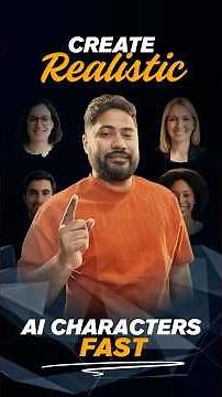 Create Realistic AI Characters in Under 60 Seconds