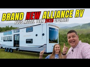 First Look at the 2025 Alliance Benchmark and New RV Model Updates at Dealer Open House! 🚐✨