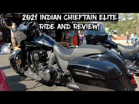 2021 Indian Chieftain Elite Ride and Review!