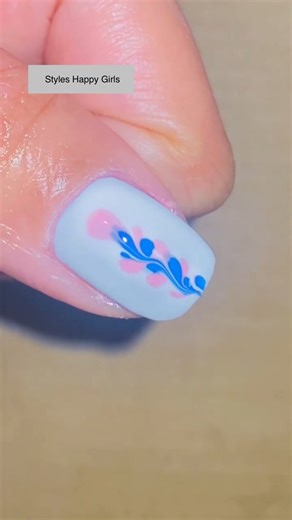 1.9K views | Easy nail art! #nailartist #nailsnailsnails #nailartdesign #nails #nailinspo #reelsfypシ | Styles - Happy Girls | Facebook
