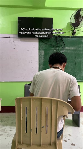 POV: Cheering Friends While Copying Homework
