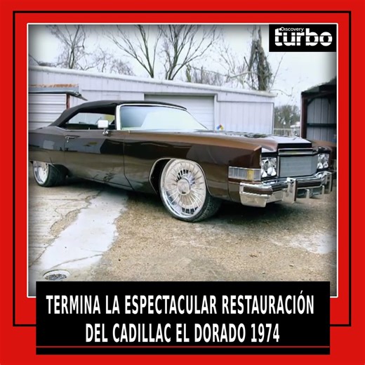 Tras semanas de trabajo, los expertos completan la restauración del Cadillac El Dorado 1974 con un resultado que sorprende 🚘 #TexasMetal Ve toda la historia aquí 👉 Disfruta el contenido de Discovery en #HBOMax Suscríbete ahora: https://bit.ly/MAX-DiscoveryTurbo | Discovery Turbo
