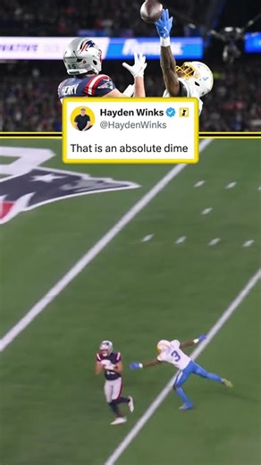 Yeah… we’re still not over this Drake Maye to Hunter Henry TD 😍
