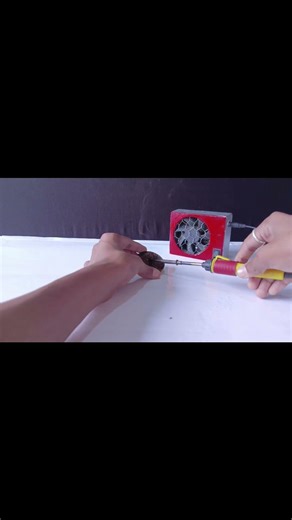 How To Make Soldering Iron Smoke Absorber At Home#shorts#viral