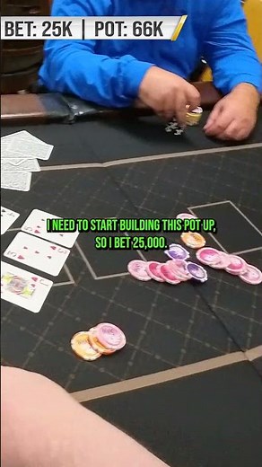 I flop the nut flush. Can I get paid? #poker #pokerhands #texasholdem #shorts