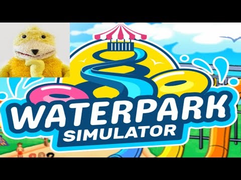 playing waterpark simulator 😋😋