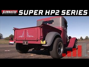 1932 Ford Rat Rod Pickup with Flowmaster Super HP-2 Mufflers