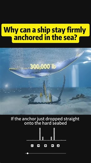 Why Ships Stay Anchored in the Sea
