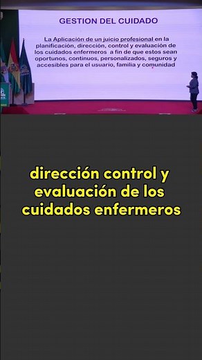 🔵 ¿Qué es la gestion del cuidado? #enfermeria #gestiondelcuidado #enfermería