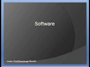 ¿Qué es el Software y como se clasifica?