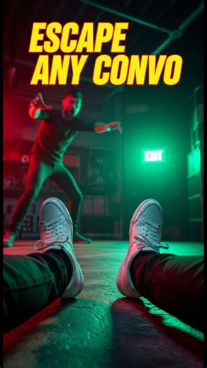 Title: Body Language Trick to Escape Conversations