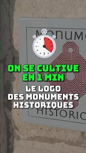 L'origine du logo des monuments historique !
