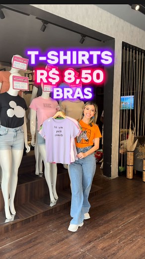 👚 A FONTE DAS T-SHIRTS R$8,50 NO BRÁS Conheça a @gotadeourodistribuidora maior fabricante de t-shirts de algodão no atacado. . . . #tshirts #tshirt #tshirtdesign #tshirtfeminina #atacadobras #feiradamadrugada #fabricantederoupas #modafeminina | Rita Dibrova