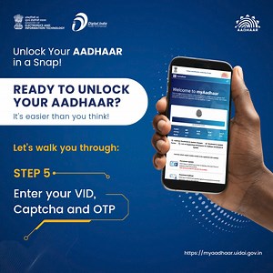 17 reactions | Aadhaar unlocked in just a few clicks! Fast, secure, and done in no time. Try it today! Visit https://myaadhaar.uidai.gov.in #Aadhaar #DigitalIndia Aadhaar | Ministry of Electronics & Information Technology, Government of India | Facebook