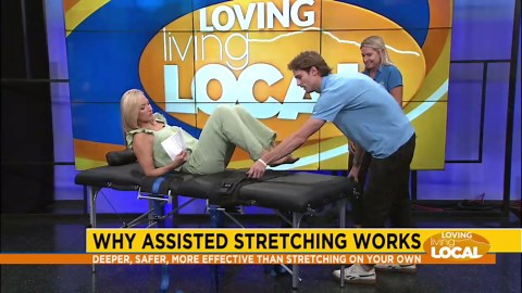 LIVE: Stretch Zone shows how assisted stretching boosts mobility at any age