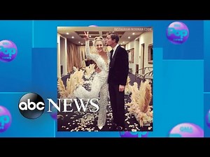 'Big Bang Theory' star Kaley Cuoco rocks jumpsuit at her wedding