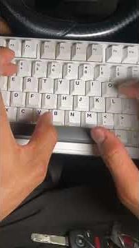 Asmr key board typing #asmr #satisfying #sleepaid