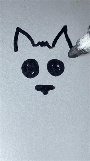 Drawing a dog's face #art #dogs #animal #drawingtutorial