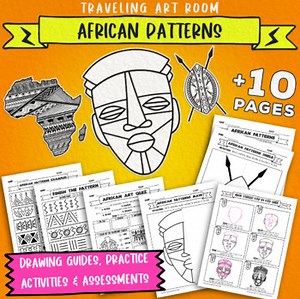 Distance Learning African Art : examples, assessments, & practice activities