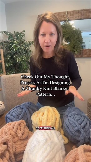 Wistfully Woven | Check out a Wistfully Woven brainstorming session as I am preparing to design a pattern for a chunky hand knit blanket. How do you create... | Instagram