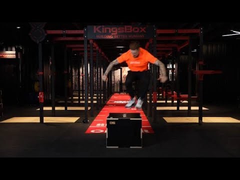 Lateral Burpee Box Jump Over – 4K Exercise Video Demo | Gymkee