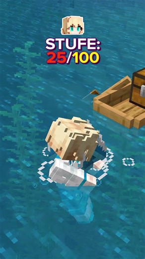 Minecraft Wasser Evolution: Level 1 bis 100! 🌊✨