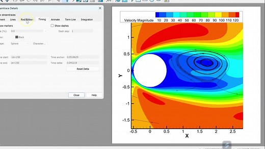 Tecplot基础教学：CFD流线图创建 动画制作