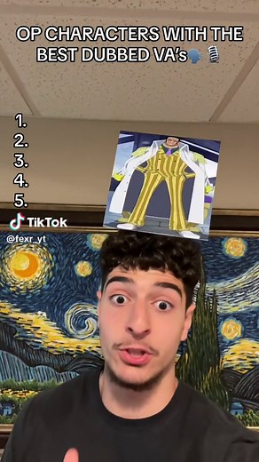 THE BEST DUBBED VOICE ACTORS IN ONE PIECE🗣️🎙️ #fyp #foryoupage #doffy #roblucci #mihawk #luffy