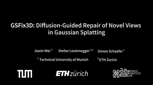 GSFix3D: Diffusion-Guided Repair of Novel Views in Gaussian Splatting