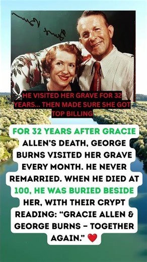 He Visited Her Grave for 32 Years—And Gave Her Top Billing. 🥀