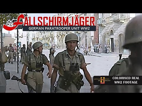 FALLSCHIRMJÄGER - GERMAN PARATROOPER UNIT WW2