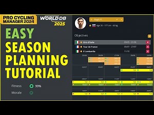 HOW TO EASILY PLAN YOUR SEASON IN PRO CYCLING MANAGER | TUTORIAL