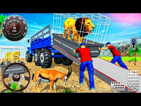 Animal Transporter: Cargo Truck | Zoo & Farm Animal Transport Simulator 3D - Android GamePlay