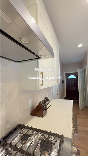 My Dream White Kitchen Tour! | Quartz Countertops, Shaker Cabinets & Modern Design Reveal