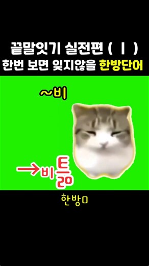 One-shot word chain that you'll remember at a glance (ㅣ) (Damdamdidididi version) #DdapiDosa