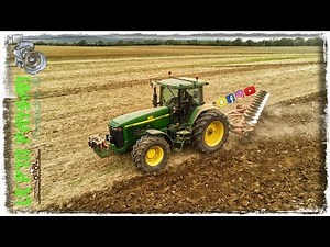 🔊 BIG SOUND avec ce Mythique John Deere 8400 et sa charrue déchaumeuse !!! 💨🚜