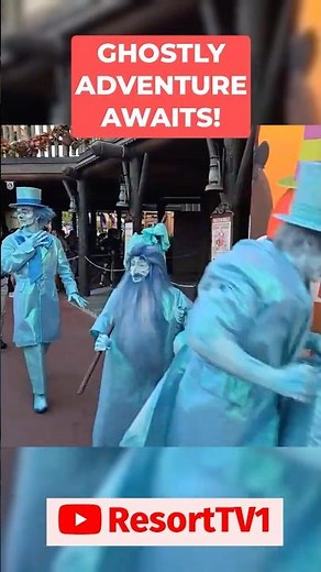 Hitchhiking Ghosts and Cadaver Dans at Disney World! #shorts