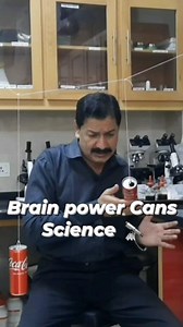 332K views · 2.3K reactions | Brain power cans Science|| #reels #resonance #experiment #everyone #followers #science #funny #fyp #foryou @highlight | Asif Umer | Facebook